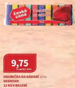 Kubík potraviny Houbička na nádobí nabídka