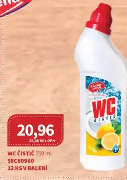 Kubík potraviny WC čistič nabídka