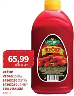 Kubík potraviny Kečup vegas nabídka