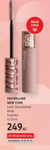 dm drogerie MAYBELLINE NEW YORK Lash Sensational řasenka nabídka