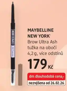 dm drogerie MAYBELLINE NEW YORK Brow Ultra Ash tužka na obočí nabídka