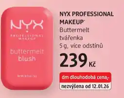 dm drogerie NYX PROFESSIONAL MAKEUP Buttermelt tvářenka nabídka
