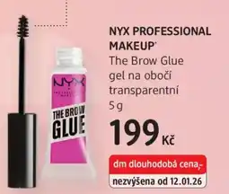 dm drogerie NYX PROFESSIONAL MAKEUP The Brow Glue gel na obočí transparentní nabídka