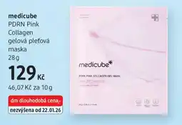 dm drogerie Medicube PDRN Pink Collagen gelová pleťová maska nabídka