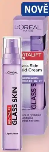dm drogerie L'ORÉAL PARIS Revitalift Filler Glass Skin denní krém nabídka