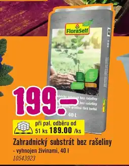 Hornbach Zahradnický substrát bez rašeliny nabídka
