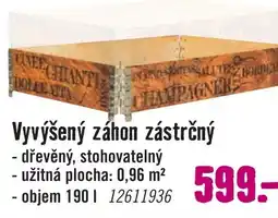 Hornbach Vyvýšený záhon zástrčný nabídka