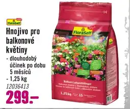 Hornbach FloraSelf Hnojivo pro balkonové květiny nabídka