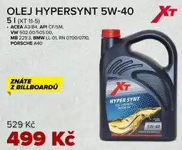 Auto Kelly XT Olej hypersynt 5W-40 nabídka