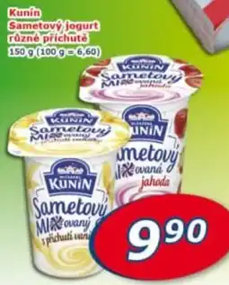 ESO MARKET Kunin Sametový jogurt nabídka