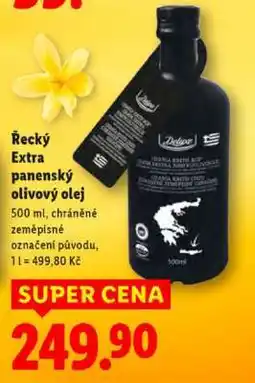 Lidl ŘECKÝ EXTRA PANENSKÝ OLIVOVÝ OLEJ nabídka