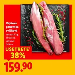 Lidl Vepřová panenská svíčková nabídka