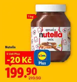 Lidl Nutella nabídka