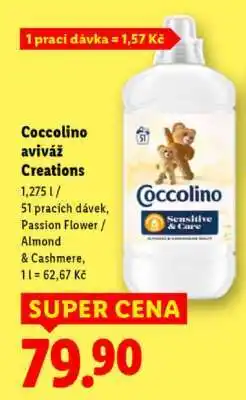 Lidl COCCOLINO AVIVÁŽ CREATIONS nabídka