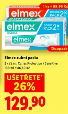 Lidl Elmex zubní pasta nabídka