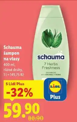 Lidl Schauma Šampon na vlasy nabídka