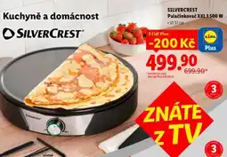 Lidl Silvercrest Palačinkovač XXL 1500 W nabídka