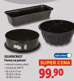 Lidl SILVERCREST FORMA NA PEČENÍ nabídka
