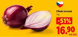 Lidl Cibule červená nabídka