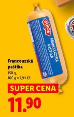 Lidl Francouzská paštika nabídka