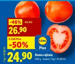 Lidl ROMA RAJČATA nabídka