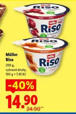 Lidl Müller Riso nabídka