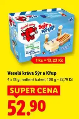 Lidl Veselá kráva Sýr a Křup nabídka