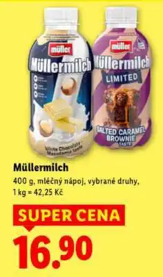 Lidl Müllermilch nabídka