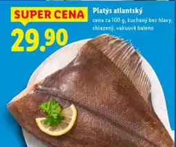 Lidl Platýs atlantský nabídka