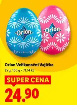 Lidl Orion velikonoční vajíčko nabídka