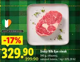 Lidl Hatherwood Irský Rib Eye Steak nabídka
