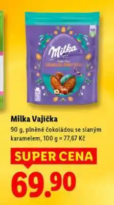 Lidl MILKA VAJÍČKA nabídka