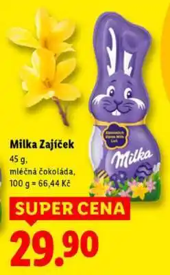 Lidl Milka Zajíček nabídka
