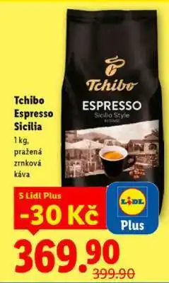 Lidl TCHIBO ESPRESSO SICILIA nabídka