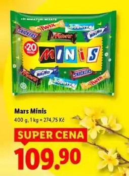 Lidl Mars Minis nabídka