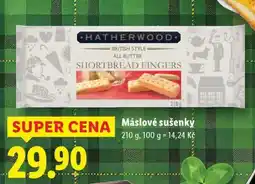Lidl Máslové sušenky nabídka
