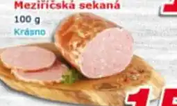 ESO MARKET Meziříčská sekaná nabídka