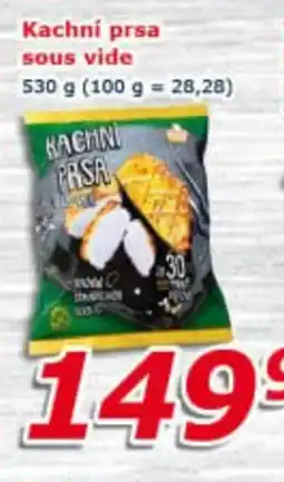 ESO MARKET Kachní prsa sous vide nabídka