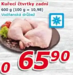 ESO MARKET Kuřecí čtvrtky zadní nabídka
