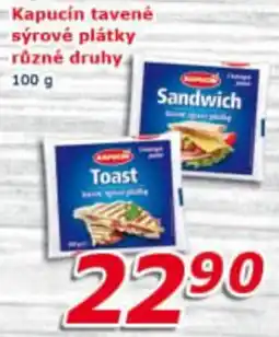 ESO MARKET Kapucín tavené sýrové plátky nabídka