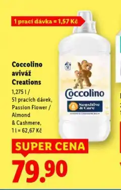 Lidl Coccolino aviváž nabídka