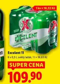 Lidl Pivo excelent nabídka
