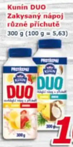 ESO MARKET Kunin DUO Zakysaný nápoj nabídka