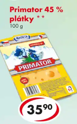 CBA Primator 45 % plátky nabídka