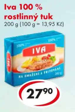 CBA Iva 100% rostlinný tuk nabídka