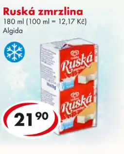 CBA Ruská zmrzlina nabídka