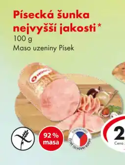CBA Písecká šunka nejvyšší jakosti nabídka