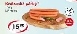 CBA Královské párky nabídka
