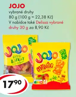 CBA JOJO nabídka