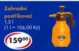 CBA Zahradní postřikovač nabídka